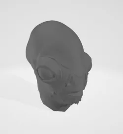 Octopus Alien Head