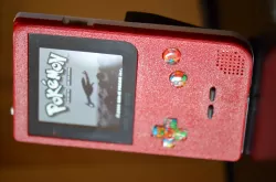 OEM compatible gameboy pocket front shell