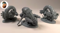 Orc Vehicles Assault: Monowheel Gang