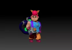 PAM 3D Printer Model - Star Brawl (Print as TOY or Statue)