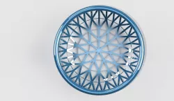 patterned basket