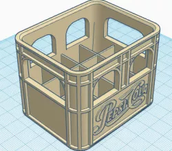 Pepsi Battery Crate AA