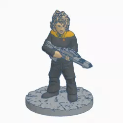 Phaser Rifle Femme