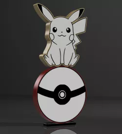 Pikachu Lamp