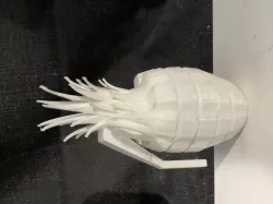 Pineapple gernade with Pineaple Head
