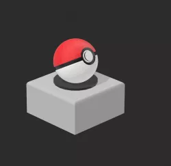 Pokeball Cherry MX Keycap