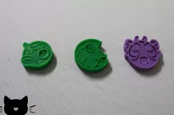 Pokemon Shuffle Emblems 010 to 012