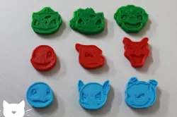 Pokemon Shuffle Emblems From 001 to 009