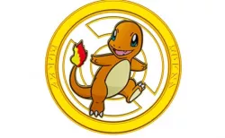 Pokémon Unite Boost Emblems Charmander Set
