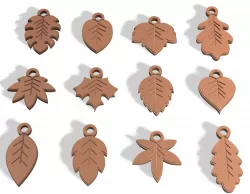 POLYMER CLAY CUTTERS NECKLACE/EARRINGS X12 DESIGNS