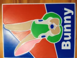 POP ART PUZZLE_bunny_MULTICOLORS