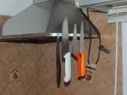 PORTA CUCHILLOS, ORGANIZADOR DE COCINA, HERRAMIENTA PARA CHEF, MOLDES, CORTA TORTA, GASTRONOMÍA, UTENSILIOS DE COCINA, SOPORTE MAGNETICO,
