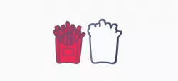 potato chips cookie cutter