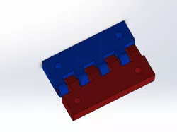 PRINT-IN-PLACE hinge
