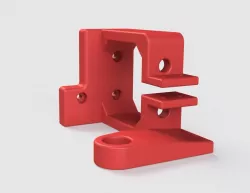 Prusa I3 MK8 Mount Reversed with screw holes