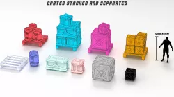 Repair Bay set props 3D Printable 32mm base