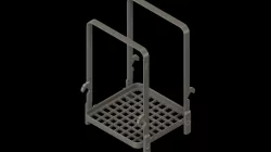 Resin Parts Washer Basket Tray