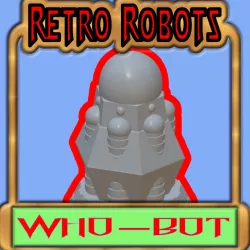 Retro TV Robot