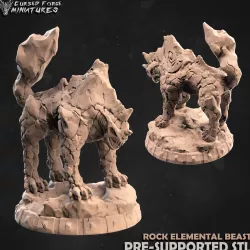 Rock elemental beast (supported)