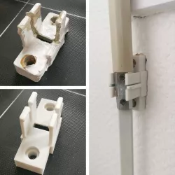 Roller shutter handle clip