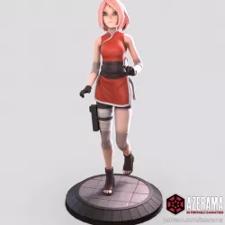 Sakura STL Ready for 3D Printing