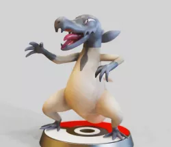 Salandit - FAN ART - POKÉMON FIGURINE -POKEMON