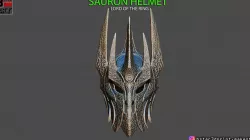 Sauron Helmet - Lord Of The Rings 3D print model