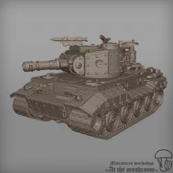 Sci-fi tank "Conqueror"