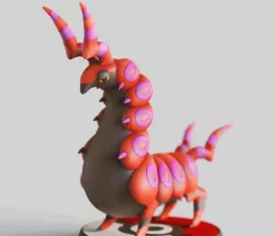 Scolipede - FAN ART - POKÉMON FIGURINE -POKEMON
