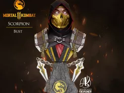Scorpion Bust: Mortal Kombat 11