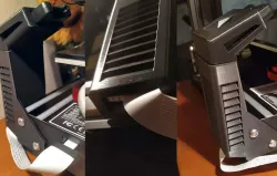 SD card extender holder for Creality Ender 3 v2 - "badass snake inside"