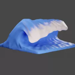 Sea Wave Diorama