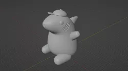 shark bank with beanie/updated