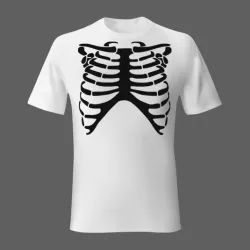 SKELETON CHEST SVG / STL