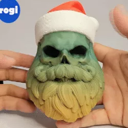 SKULL SANTA CLAUS