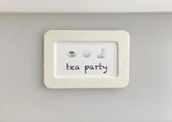 Slide-In Drawer Label Holders for Plastic Drawers or Boxes, with Easy Install Templates
