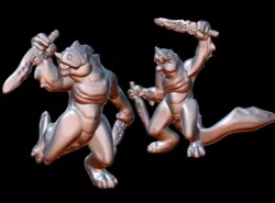 Slisk Warriors (15mm scale)
