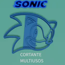 SONIC MULTI-PURPOSE CUTTER x2 sizes (cookies, porcelain, etc)