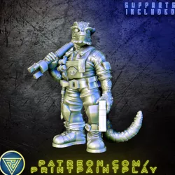 Space Lizard Mechanic