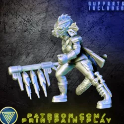 Space Lizard Soldier