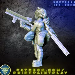 Space Lizard Weapon Specialist