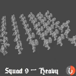 Space Soldiers - Squad 9 (Heavy)