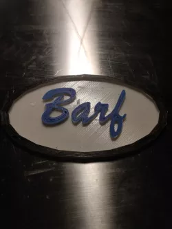 Spaceballs - Barf Name Badge