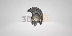 SPARTA - SPARTIAN GREEK ANCIENT MINIATURE HELMET - STYLE3 - 3D SCAN