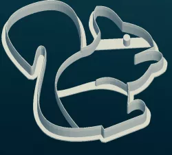 squirrel cookie cutter