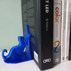 Star bookend for cats