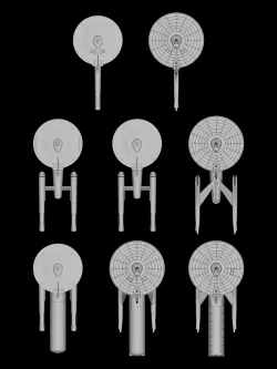 Star Trek Constitution Class Parts Kit