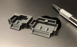 Star Trek Enterprise-D 1:1400 Shuttlebay 2+3 SET ready for AMT / ERTL