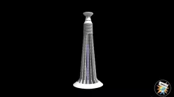 Star Wars Cloud City Sculpture for 3.75" & 6" figures