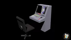 Star Wars Star Destroyer Data Pit Computer (large) for 3.75" & 6" figures